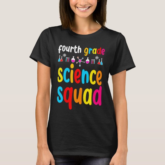 Camiseta Fourth Grade Science (Frente)