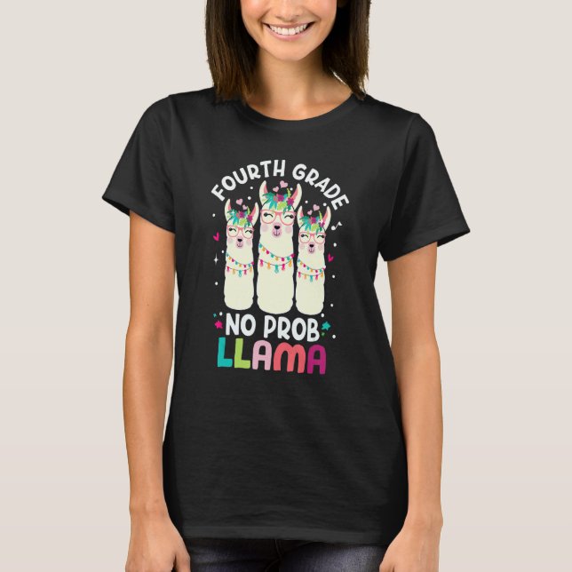 Camiseta Fourth Grade Squad Teacher Kids Back To School No  (Frente)