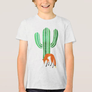 Camiseta Fox and cactus