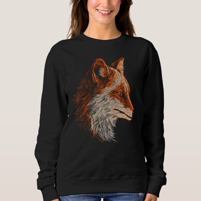 Camiseta Fox Artwork  Animal  Animal Fox 7 (Frente)