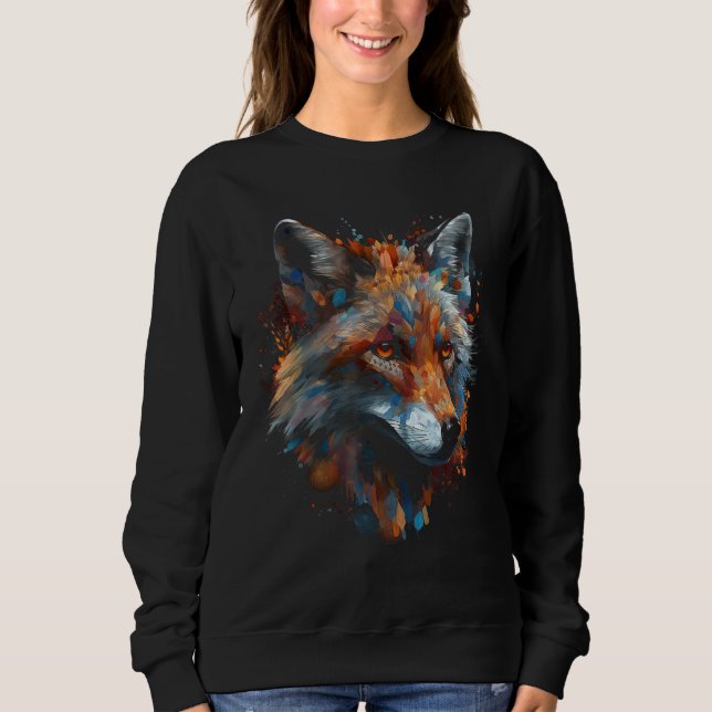 Camiseta Fox Artwork  Animal  Animal Wolf (Frente)