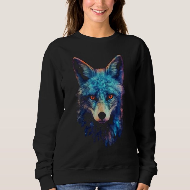 Camiseta Fox Blue  Animal  Fox (Frente)