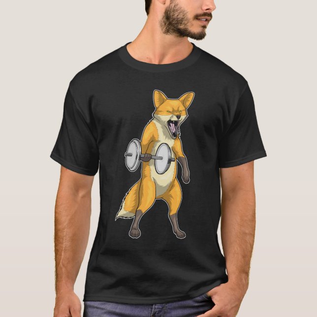Camiseta Fox Bodybuilding Dumbbell (Frente)