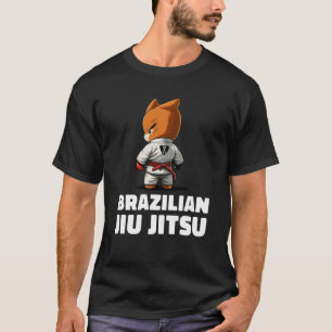 Camiseta Fox brasileira Jiu Jitsu e Grappling