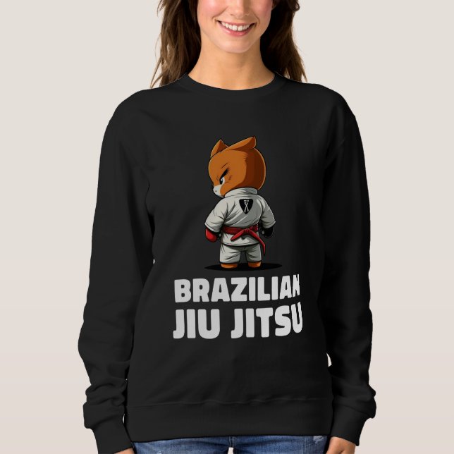 Camiseta Fox Brazilian Jiu Jitsu and Grappling (Frente)