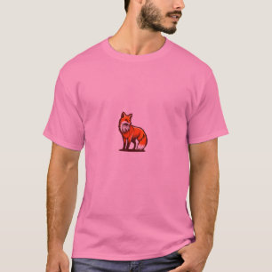 Camiseta Fox charmosa: um prazer para os Amantes de os anim