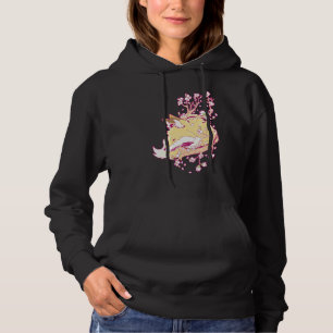 Camiseta Fox Cherry Blossom Fllower Japonês