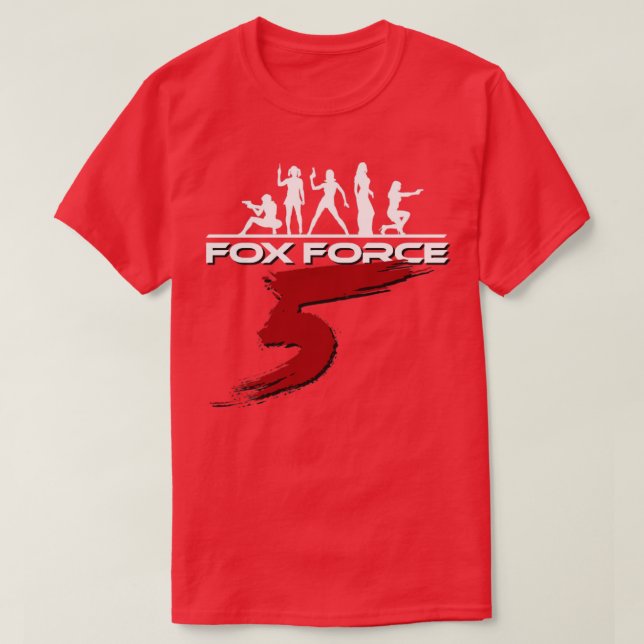 Camiseta Fox Cinco (Frente do Design)