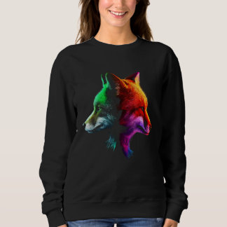 Camiseta Fox Colourful Fantasy  Animal Fox
