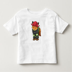 Camiseta Fox como Bombeiro com Capacete