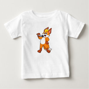 Camiseta Fox como Cantor com Microfone