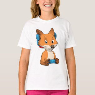 Camiseta Fox como Jogador com Joystick
