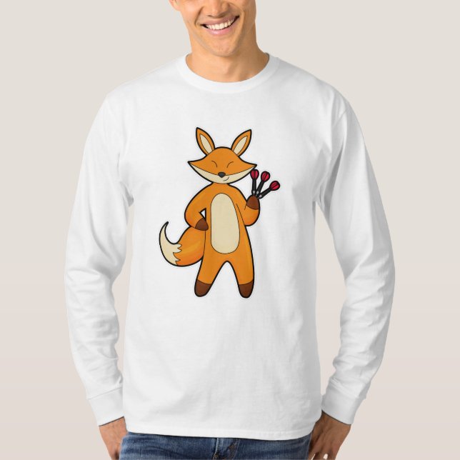 Camiseta Fox como jogador Dart com Darts (Frente)
