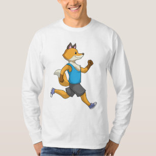 Camiseta Fox como Runner em Execução