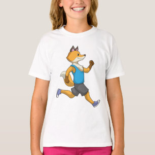 Camiseta Fox como Runner em Execução