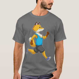 Camiseta Fox como Runner em Execução