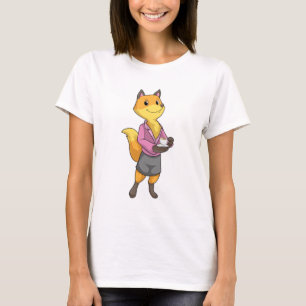 Camiseta Fox como secretário da Copa do Café