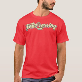 Camiseta Fox Cruzando TShirt Arte Retroativa Baseball Font