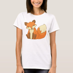 Camiseta Fox de assento bonito