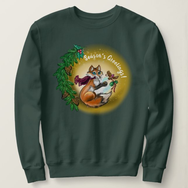 Camiseta Fox de Natal (Frente do Design)