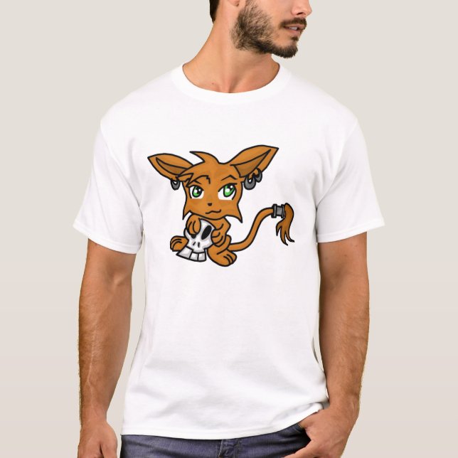 Camiseta Fox do crânio (Frente)