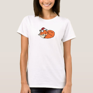 Camiseta Fox do sono do Natal