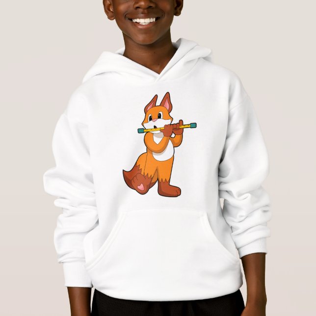 Camiseta Fox em Música com Flute.PNG (Frente)