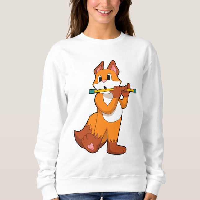 Camiseta Fox em Música com Flute.PNG (Frente)