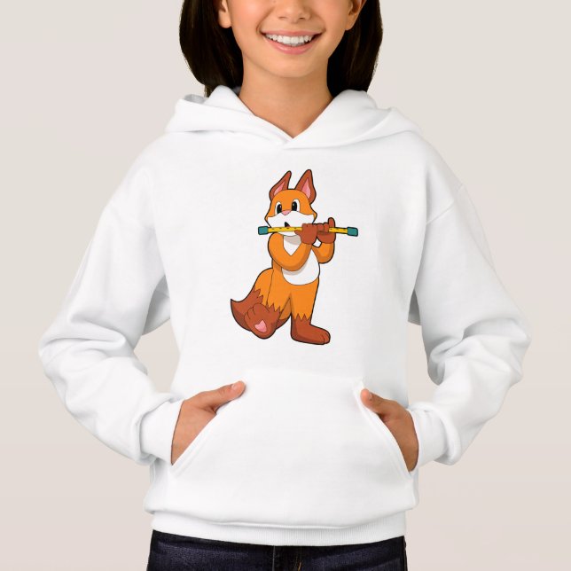Camiseta Fox em Música com Flute.PNG (Frente)