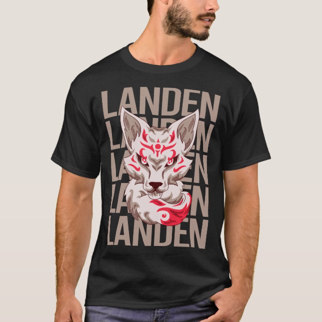 Camiseta Fox Face - Landname (Frente)