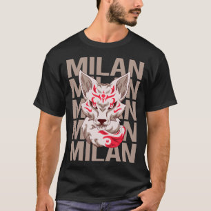 Camiseta Fox Face - Milan Name