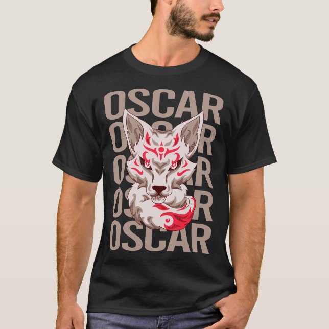 Camiseta Fox Face - Nome do Oscar (Frente)
