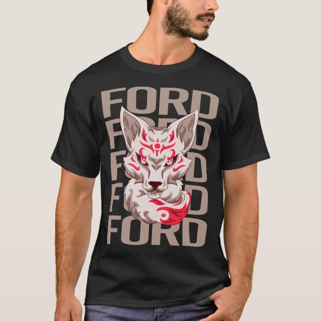 Camiseta Fox Face - Nome Ford (Frente)