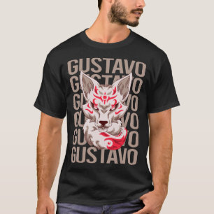 Camiseta Fox Face - Nome Gustavo