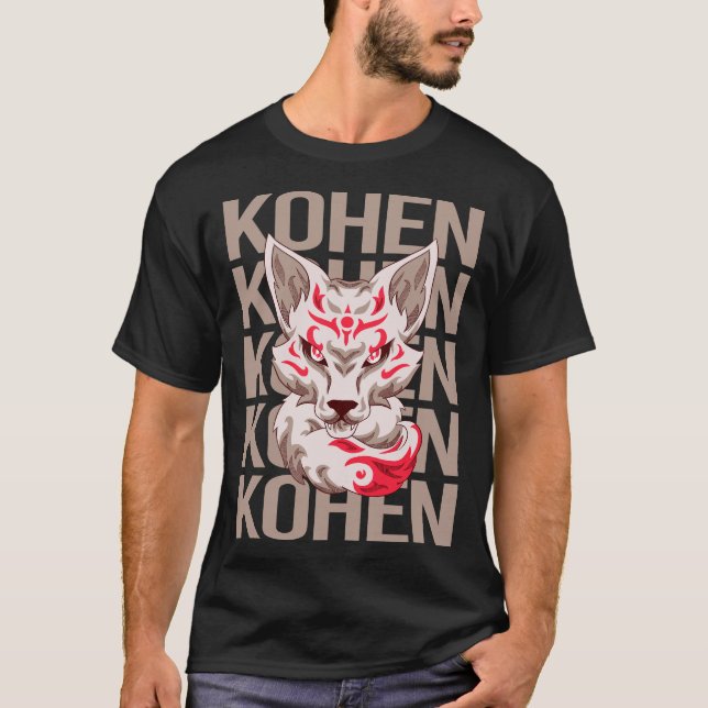 Camiseta Fox Face - Nome Kohen (Frente)