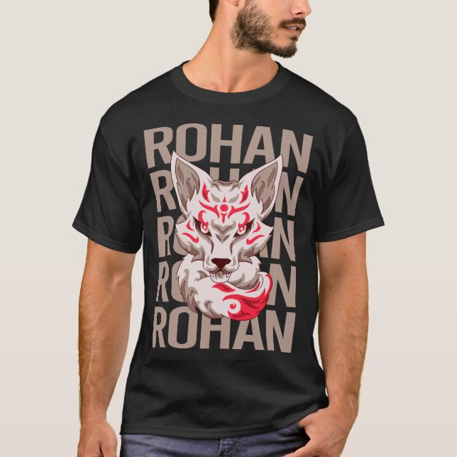 Camiseta Fox Face - Rohan Name (Frente)