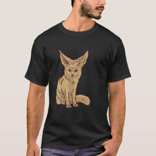 Camiseta Fox Family Fennec Foxes Nature Wild Animal Kids
