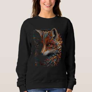Camiseta Fox Fantasy - Art Mandala Artwork Animal Fox