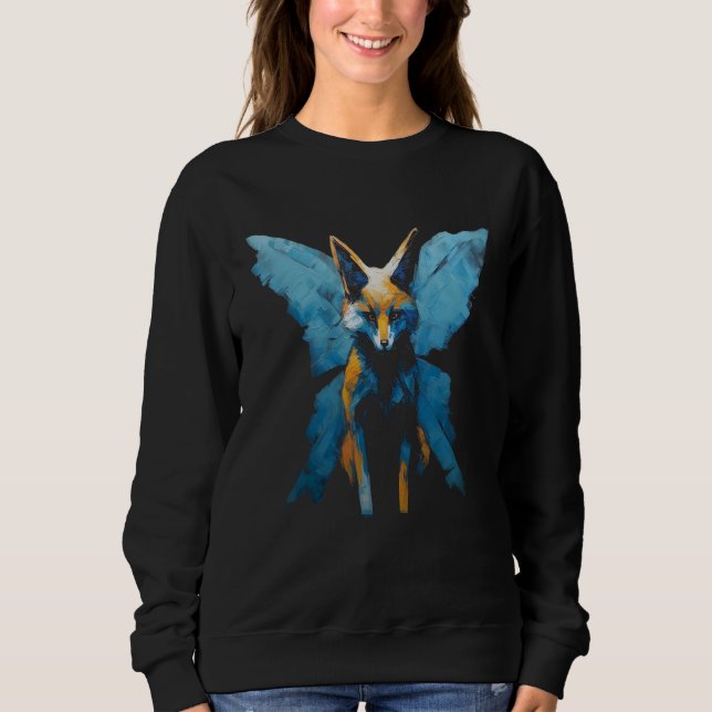 Camiseta Fox Fantasy Artwork - Animal Art Fox (Frente)