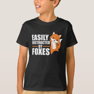 Camiseta Fox Forest Animal Foxes Orange Kawaii Animal