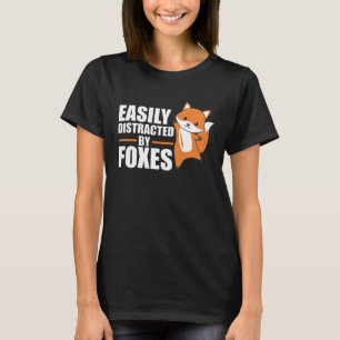 Camiseta Fox Forest Animal Foxes Orange Kawaii Animal