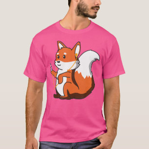 Camiseta Fox Fox Amigos Fones de ouvido Fox
