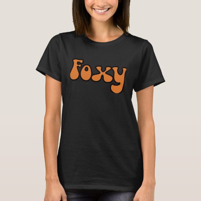 Camiseta Fox Fox Fox 2 Cute Foxy 2 (Frente)