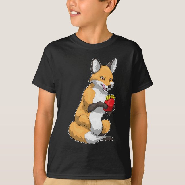 Camiseta Fox fritas francesas (Frente)