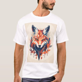 Camiseta Fox Geométrica
