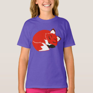 Camiseta Fox Girls' ComfortBlend®, Roxo