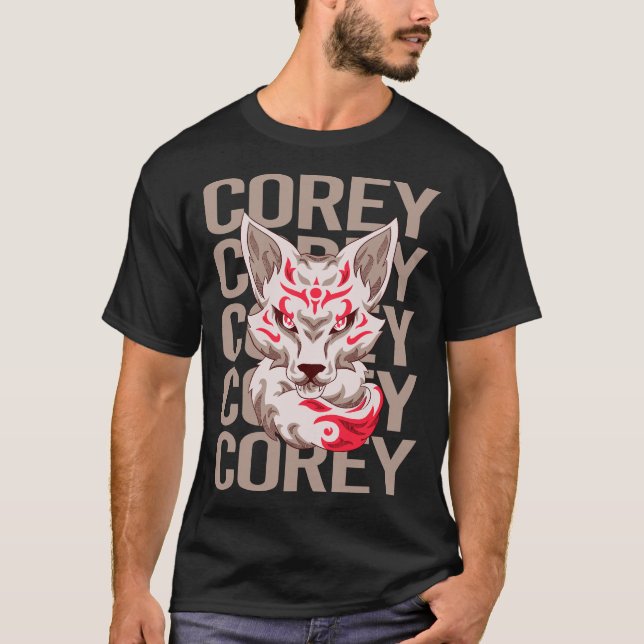 Camiseta Fox Head - Corey Name (Frente)