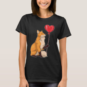 Camiseta Fox Heart Balloon