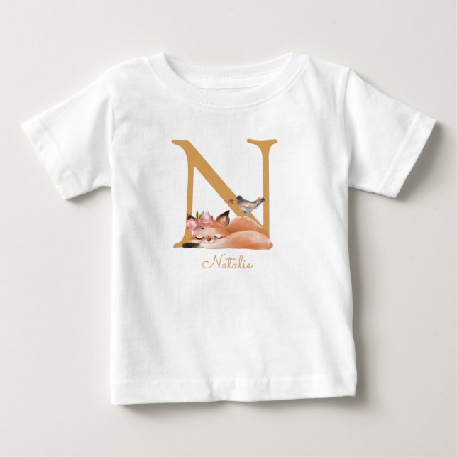 Camiseta Fox Ilustração Mãe De Bebê (Frente)
