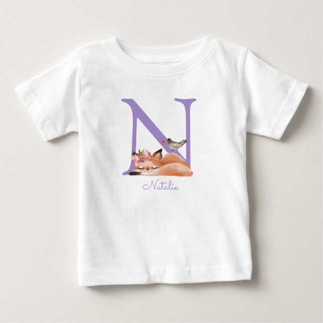 Camiseta Fox Ilustração Mãe De Bebê (Frente)